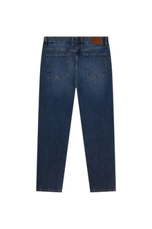 Jeans chinos slim fit lavaggio scuro