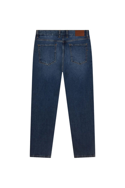 Jeans chinos slim fit lavaggio scuro