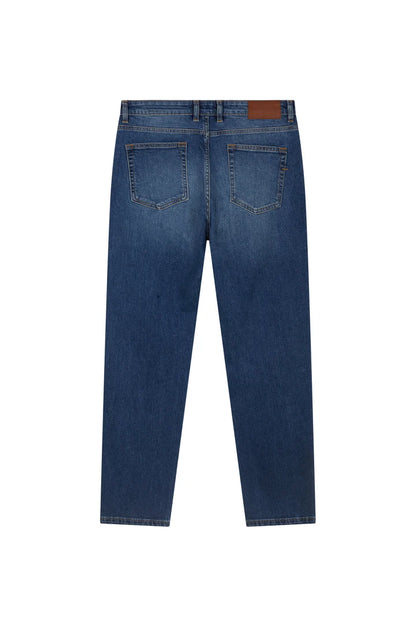 Jeans 5 tasche regular fit lavaggio medio Prezzo normale