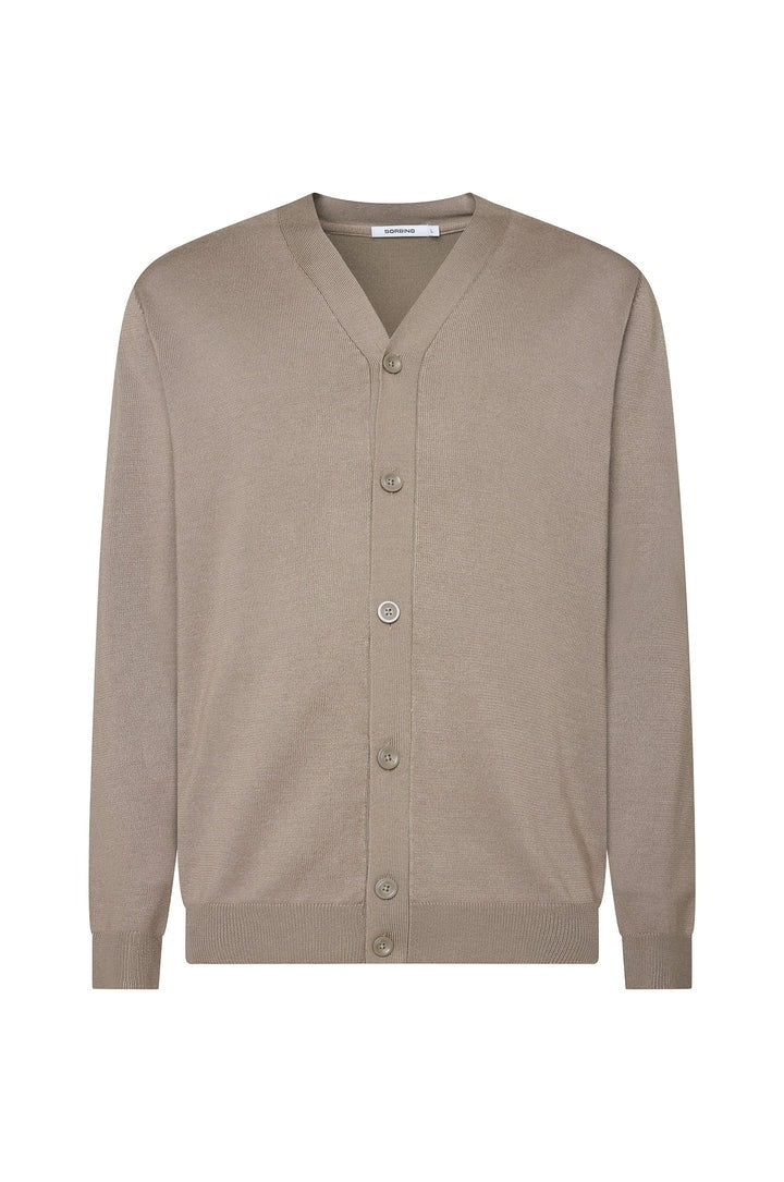 Cardigan con bottoni basic