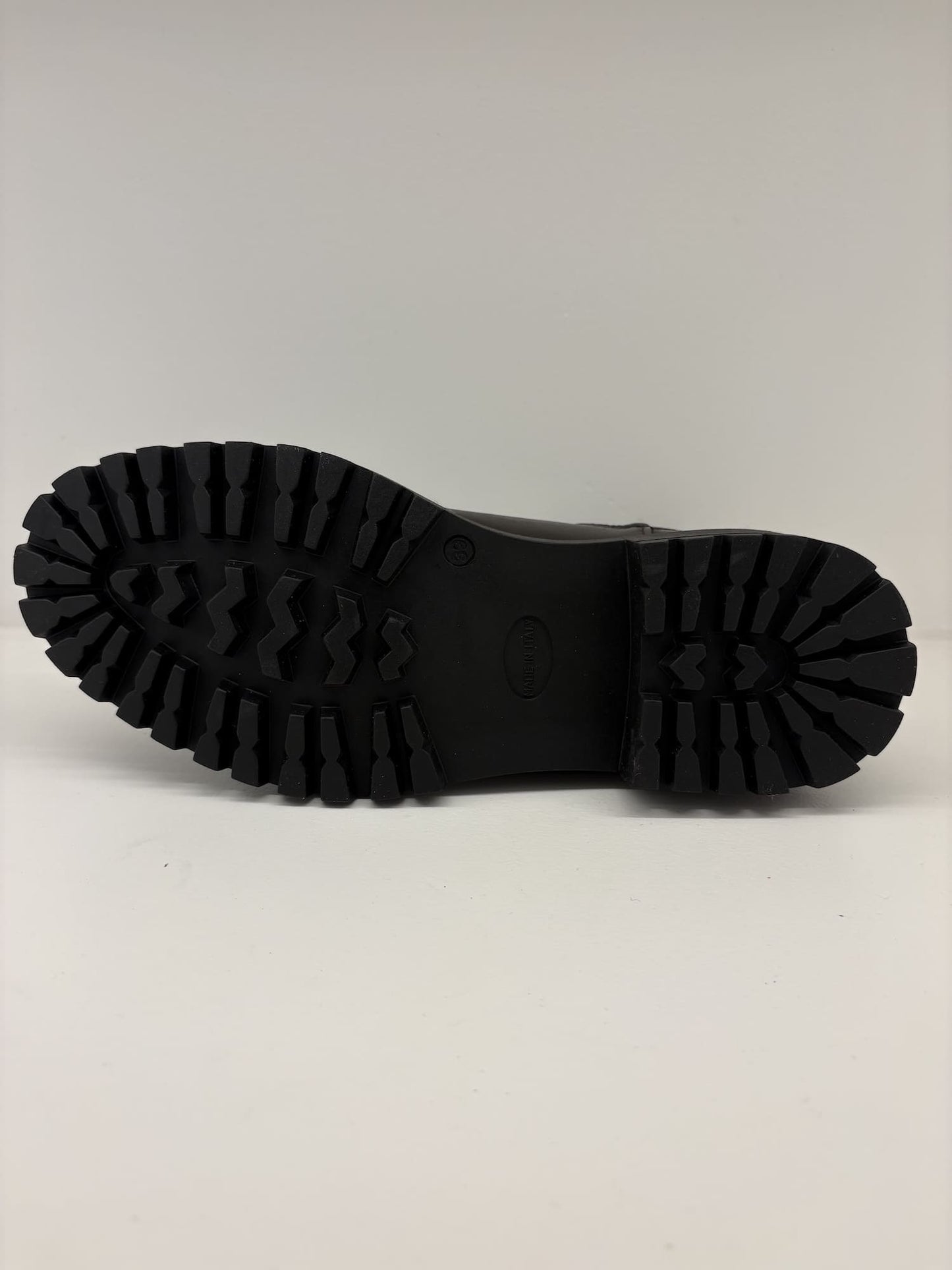 Stivaletto marrone in pelle