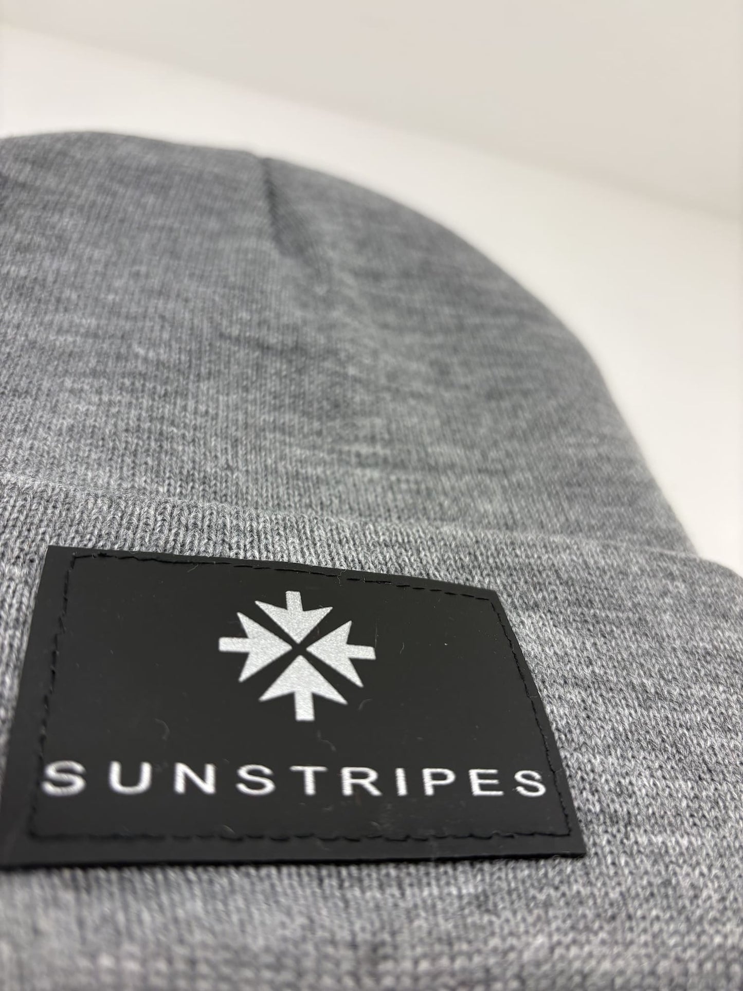 Cappello Sunstripes con risvolto Light Grey