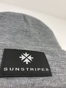Cappello Sunstripes con risvolto Light Grey