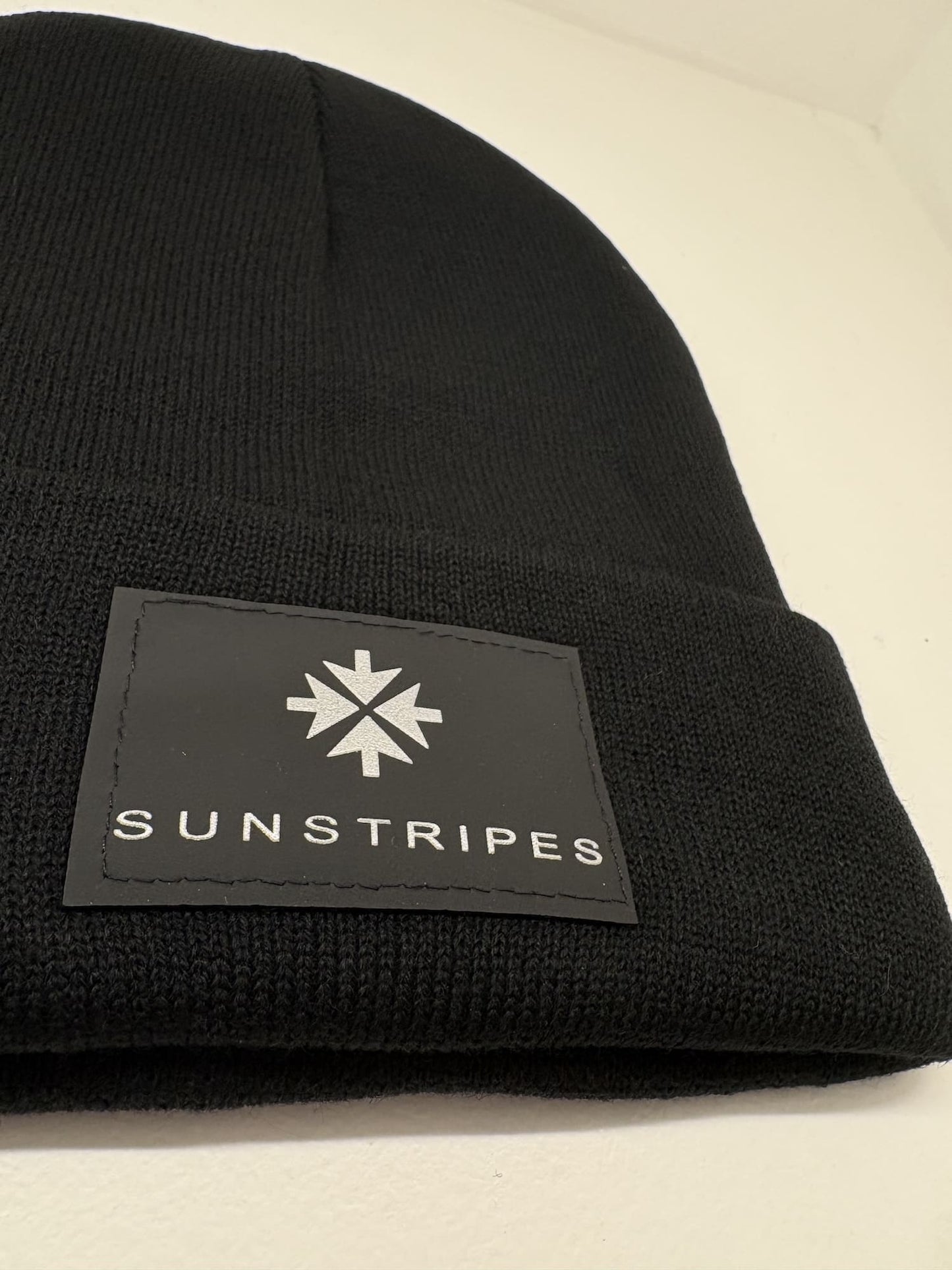 Cappello Sunstripes con risvolto black