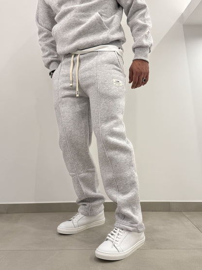 Pantalone Lumi di tuta felpata Grigio
