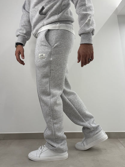 Pantalone Lumi di tuta felpata Grigio