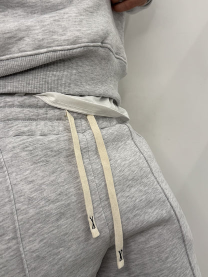 Pantalone Lumi di tuta felpata Grigio