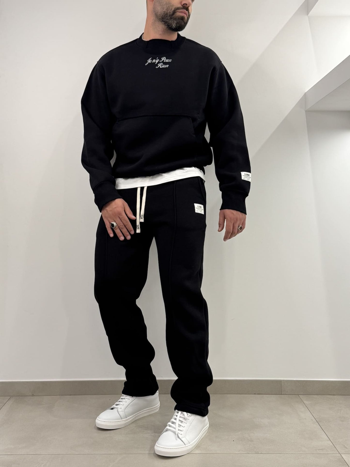 Pantalone Lumi di tuta felpata