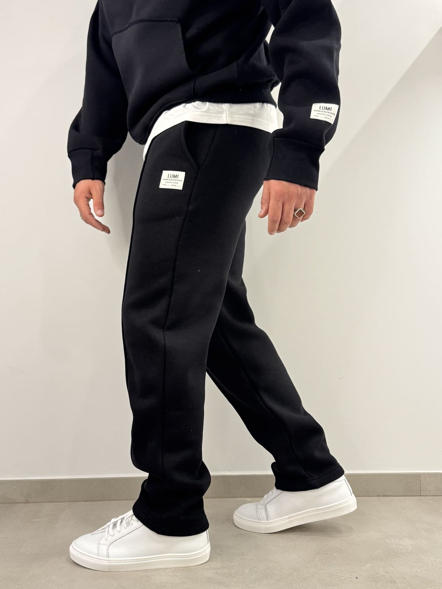 Pantalone Lumi di tuta  nero