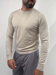 Maglioncino paricollo slim made in Italy