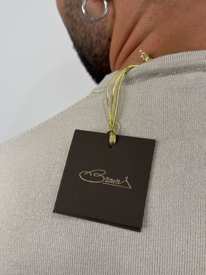 Maglioncino paricollo slim made in Italy