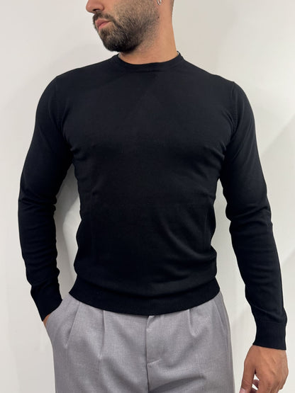 Maglioncino paricollo  slim made in italy