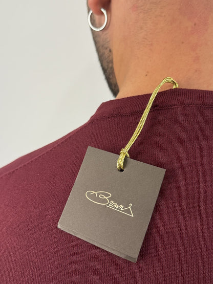 Maglioncino paricollo slim made in Italy