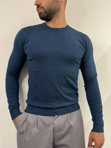 Maglioncino paricollo slim made in italy