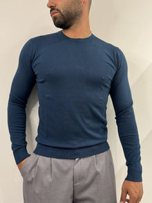 Maglioncino paricollo slim made in italy