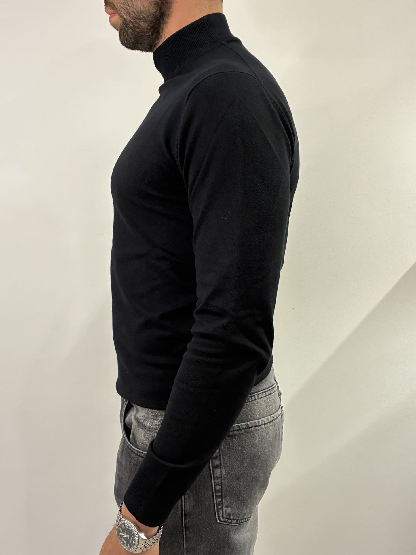 Lupetto slim made in italy