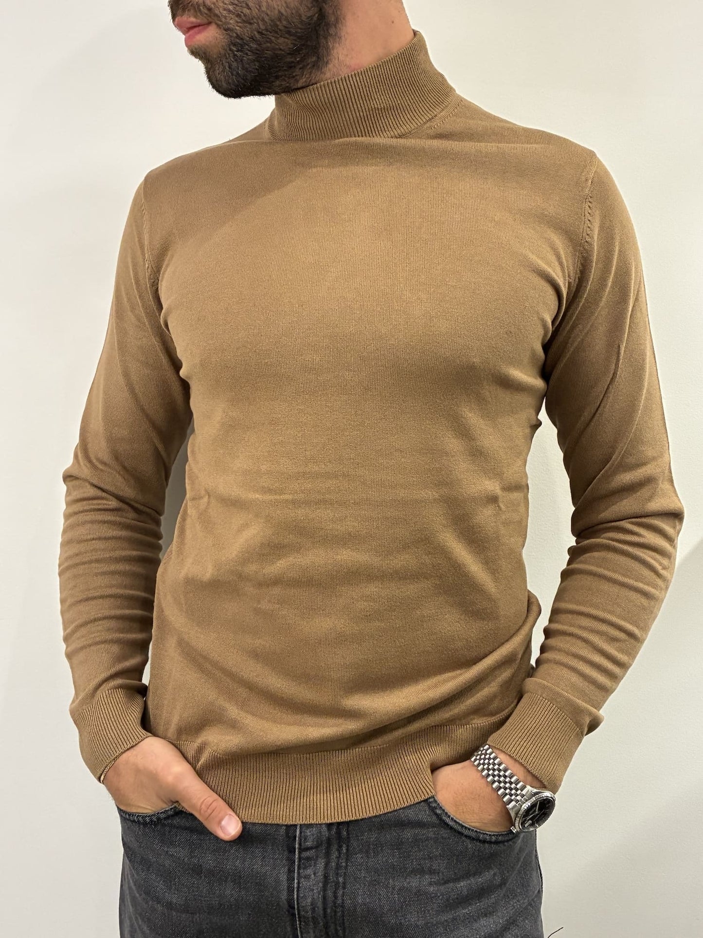 Lupetto slim made in italy