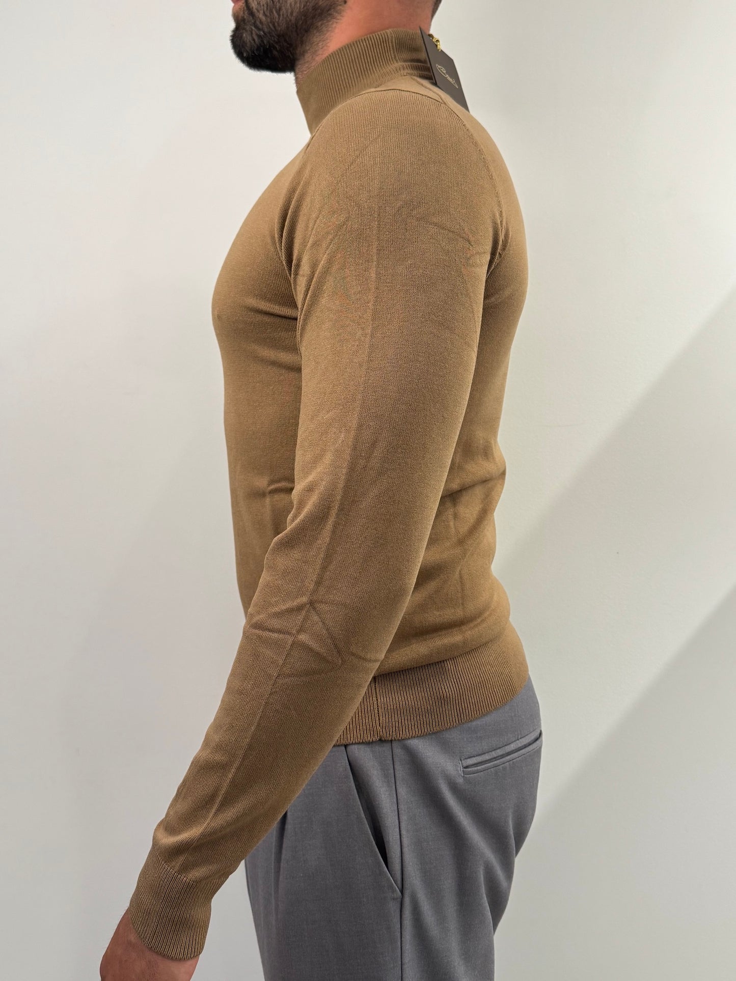 Lupetto slim made in italy