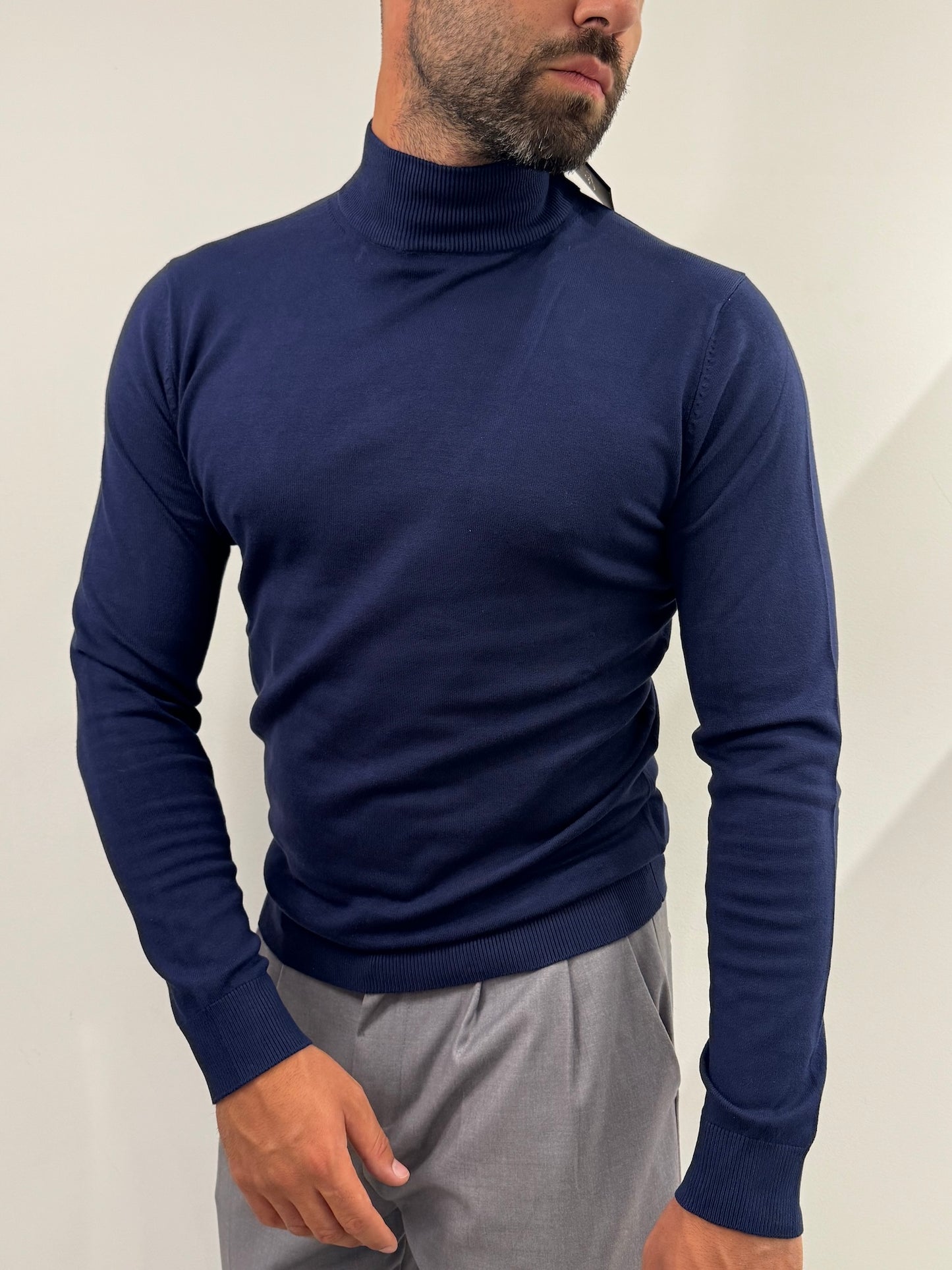 Lupetto slim made in italy