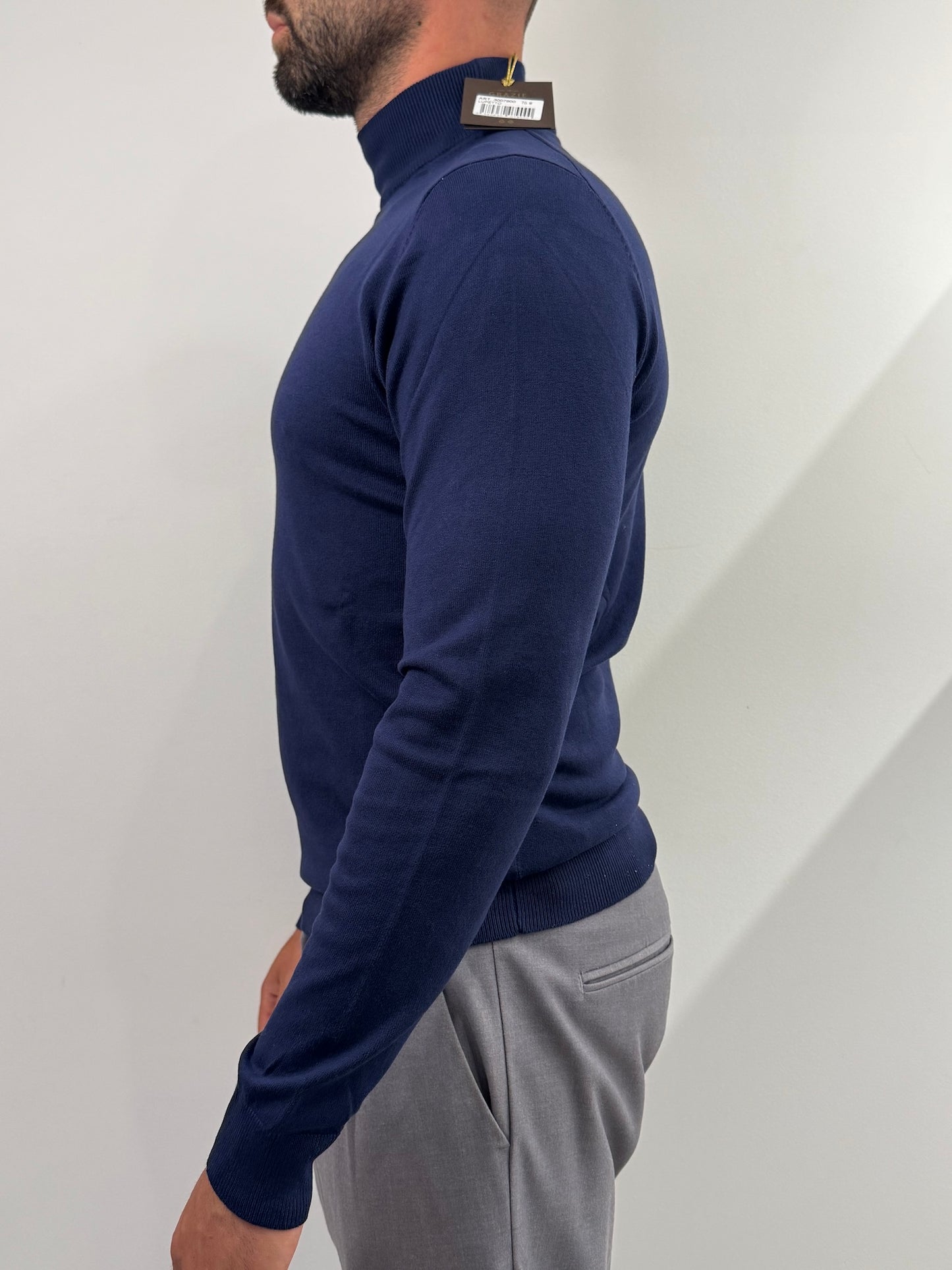 Lupetto slim made in italy