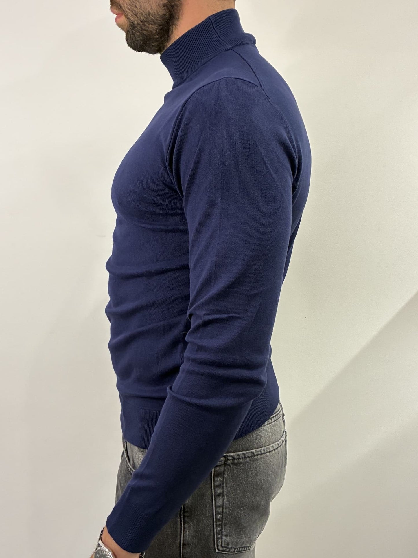 Lupetto slim made in italy