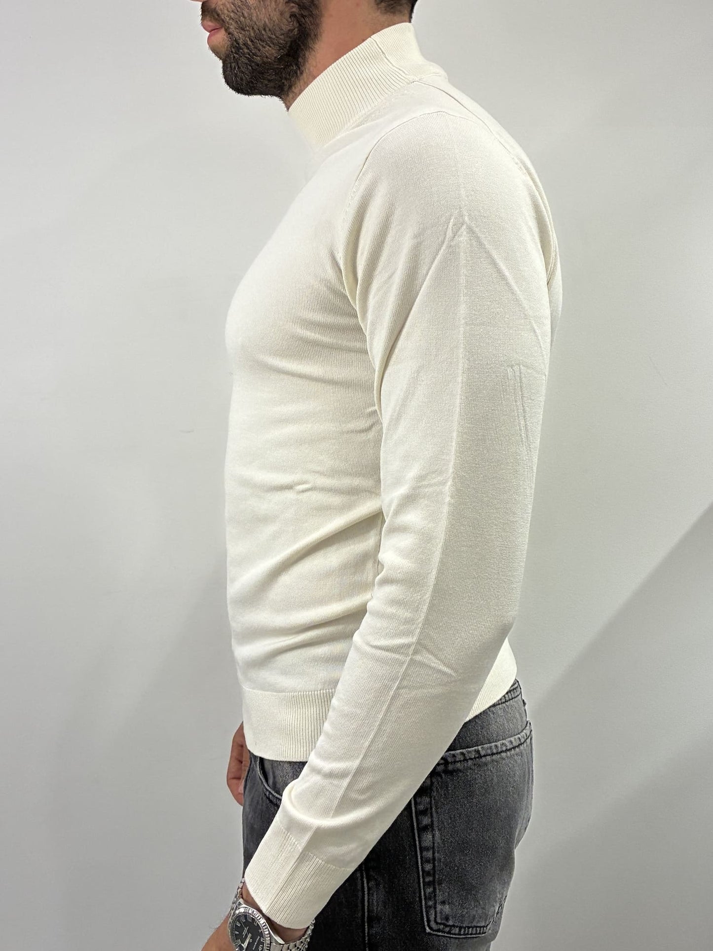 Lupetto slim made in italy