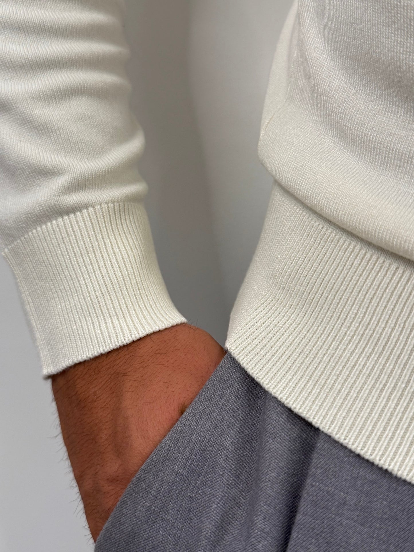 Lupetto slim made in italy