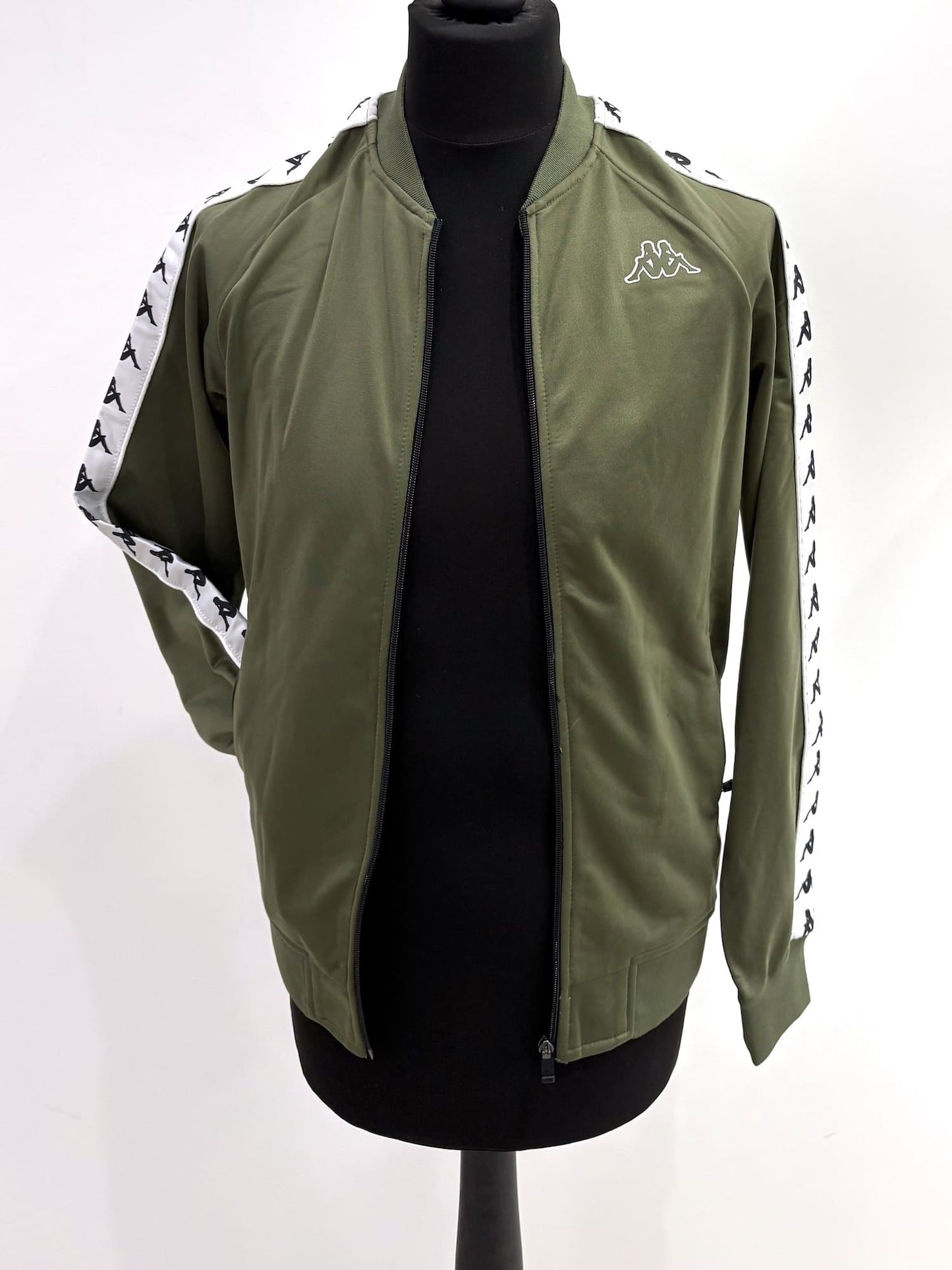 Felpa da uomo full zip Kappa