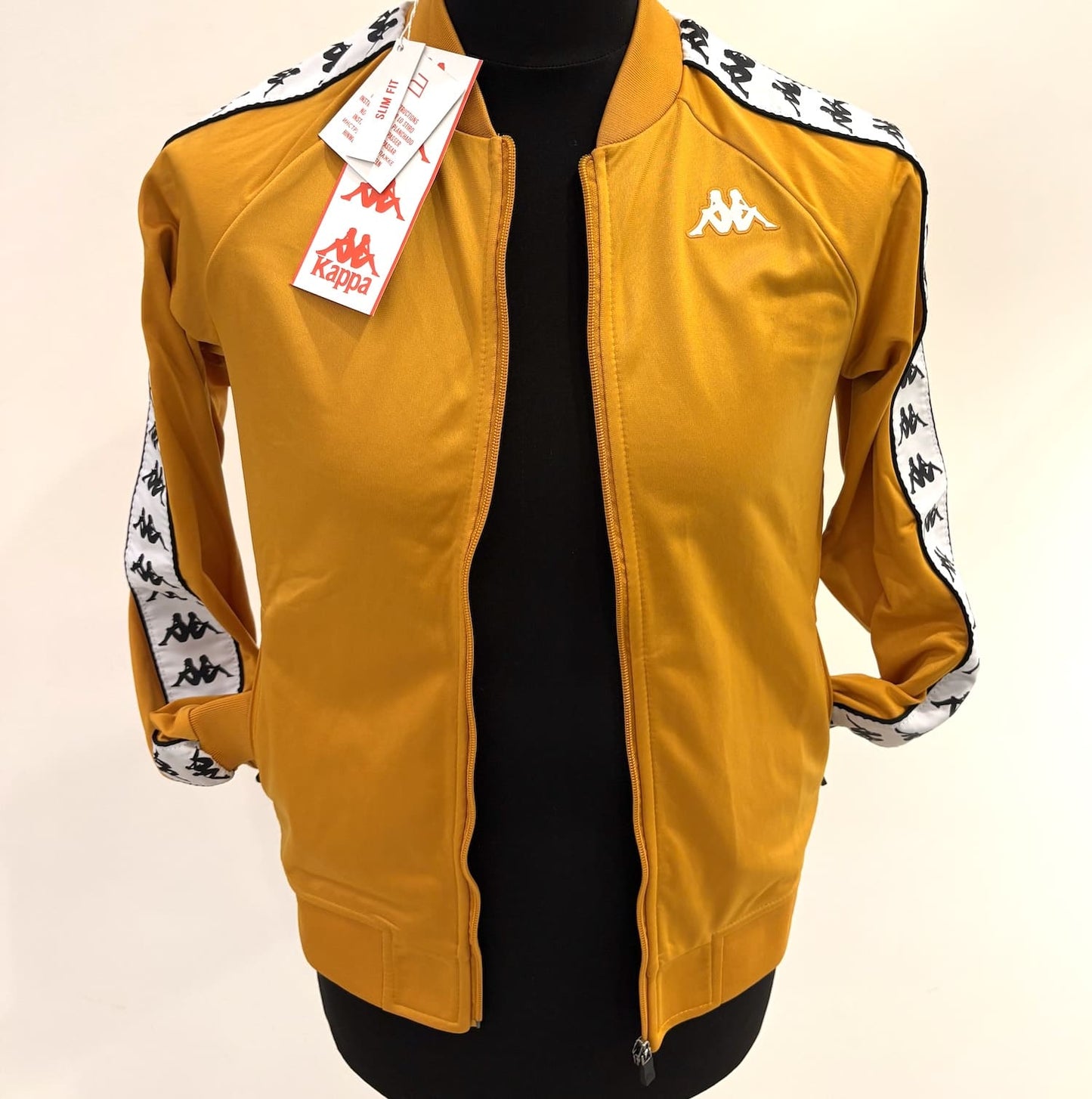 Felpa da uomo full zip Kappa