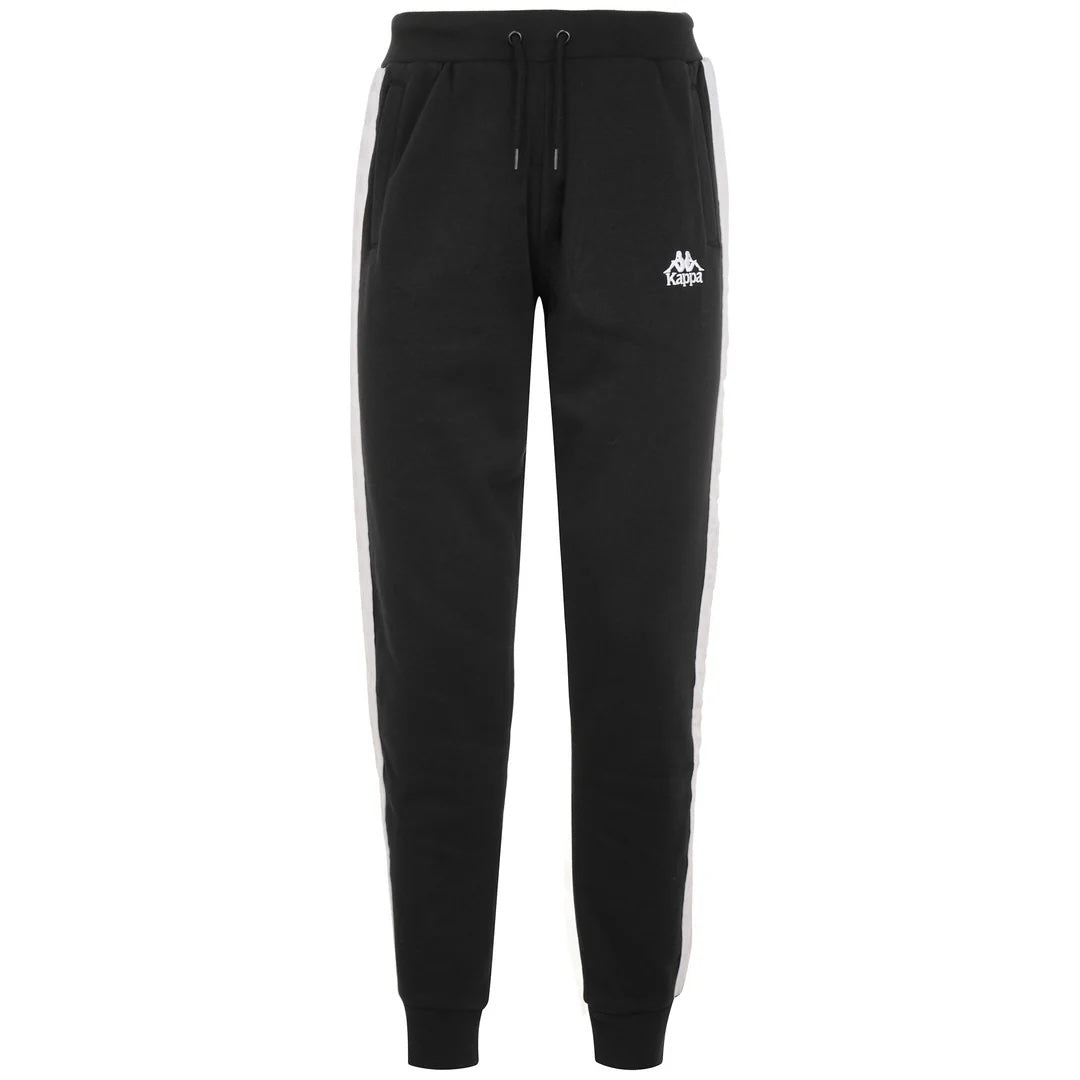 Pantalone Kappa Con polsino Nero