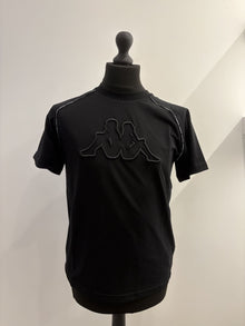 T-Shirt Kappa con logo ricamato in rilievo
