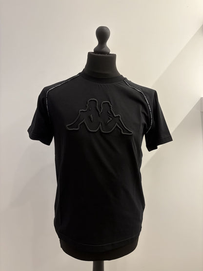 T-Shirt Kappa con logo ricamato in rilievo