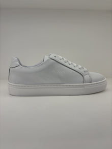 Sneakers bianca in pelle