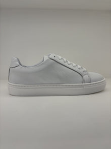 Sneakers bianca in pelle
