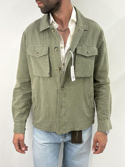 Camicia in misto lino