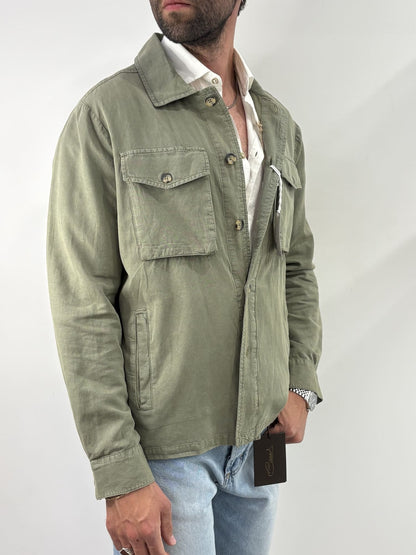 Camicia in misto lino