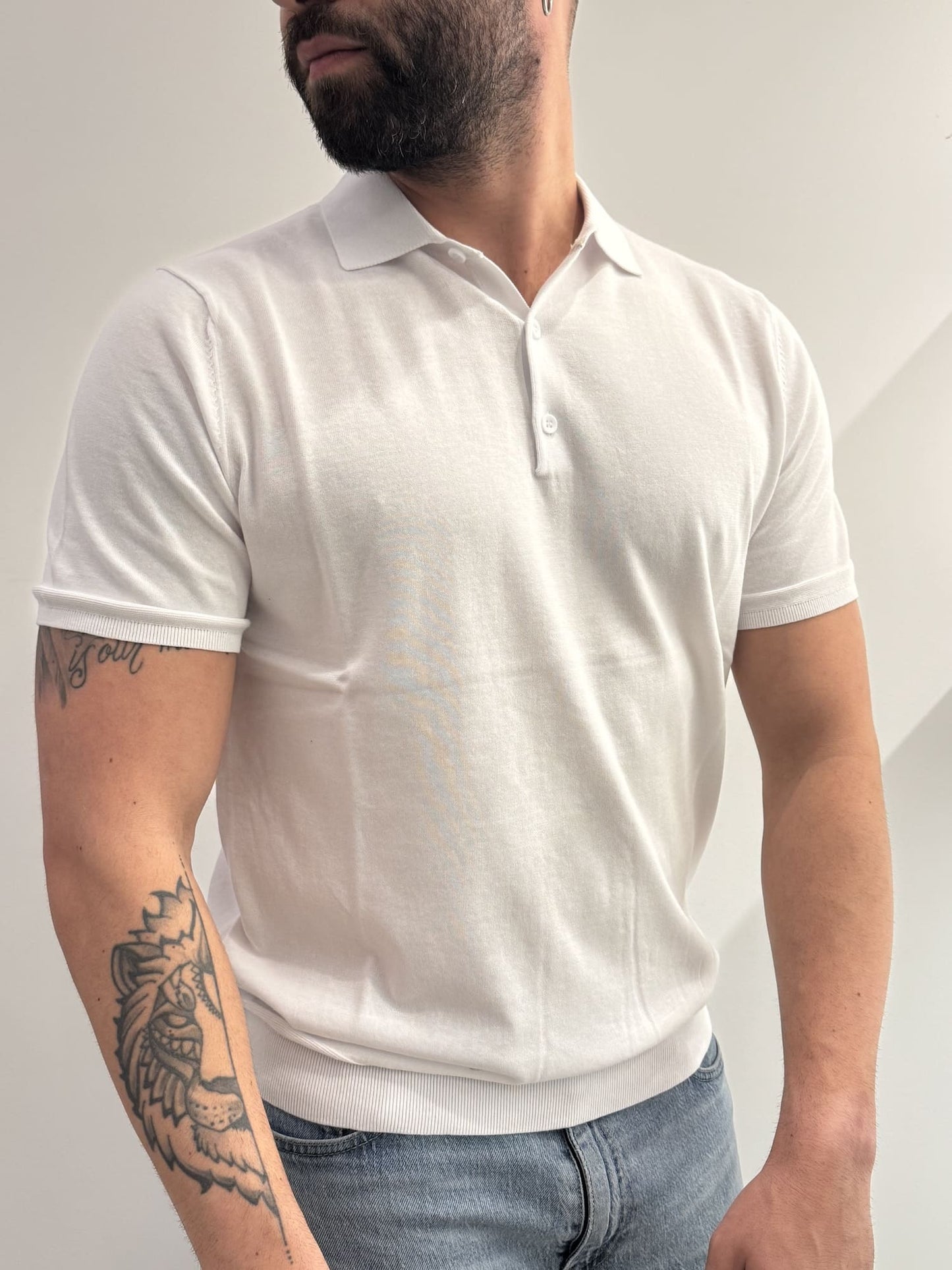 Polo in filo extrafine