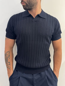 Polo uomo collo derby extrafine
