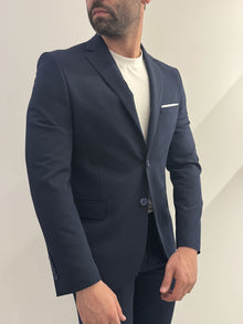 Abito slim uomo blu