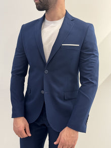 Abito slim uomo Bluette