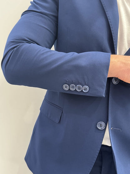 Abito slim uomo Bluette