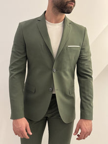 Abito slim uomo nero