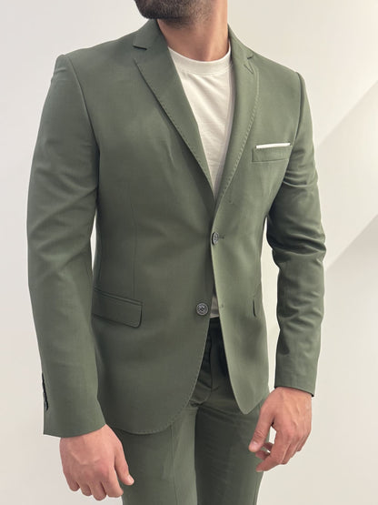 Abito slim uomo nero