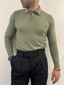 Polo in filo in cotone