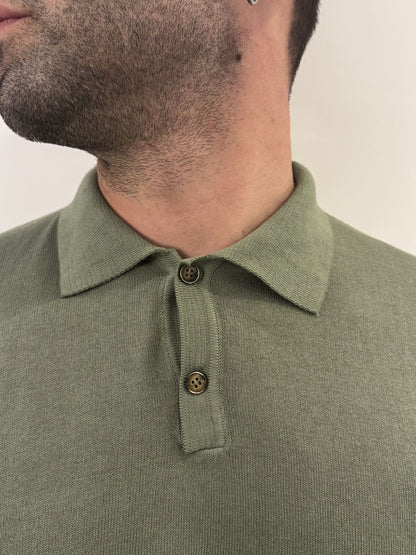 Polo in filo in cotone