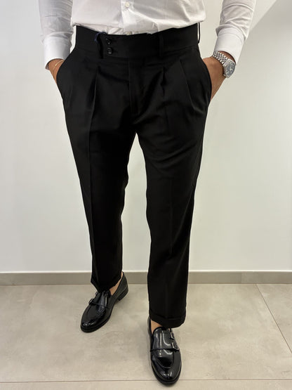 Pantalone semi elegante in poliviscosa