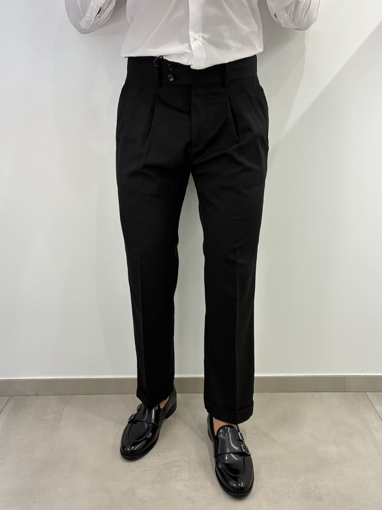 Pantalone semi elegante in poliviscosa