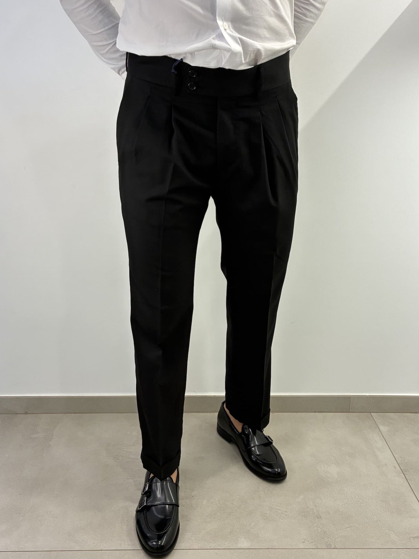 Pantalone semi elegante in poliviscosa