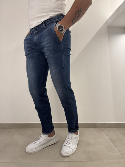 Jeans slim uomo