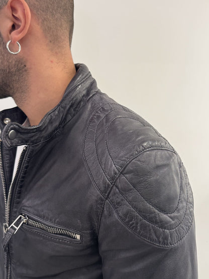 Giubbotto The Jack Leathers in vera pella